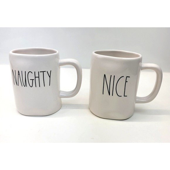 Tasse Rae Dunn Magenta JUSTE MARIÉE - Mug Long, Blanc Cassé, Neuve